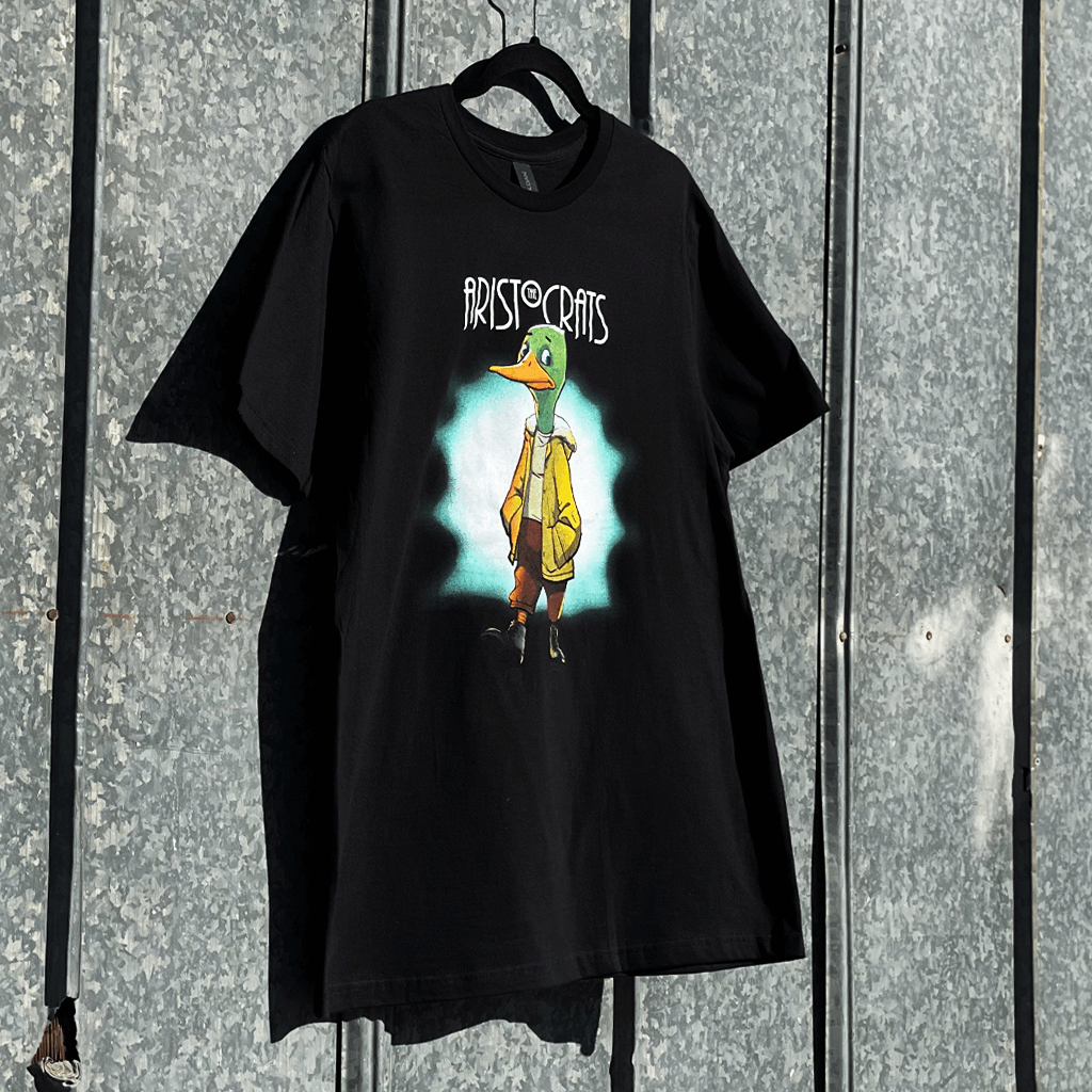 Duck Black T-Shirt Hoodie, Sweatshirt | PureTeeCo.com (Image 4)