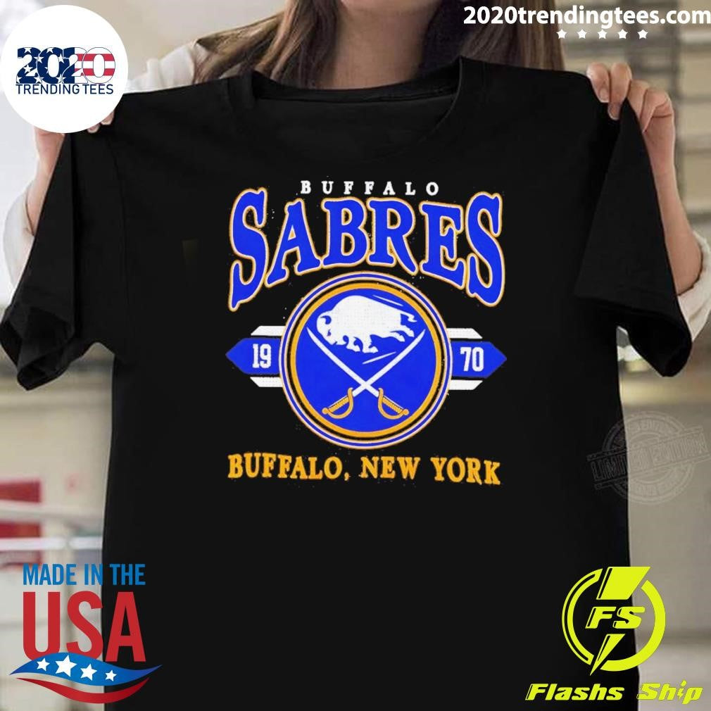 NHL 1970 Buffalo Sabres Hockey Buffalo New York 2026 Tee Shirt
