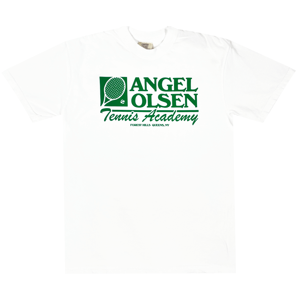 Tennis Academy White T-Shirt Hoodie, Sweatshirt | PureTeeCo.com (Image 1)