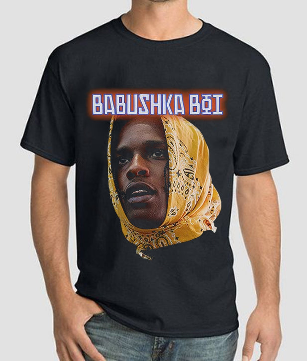 ASAP Rocky Babushka Boi T-Shirt Hoodie, Sweatshirt | PureTeeCo.com