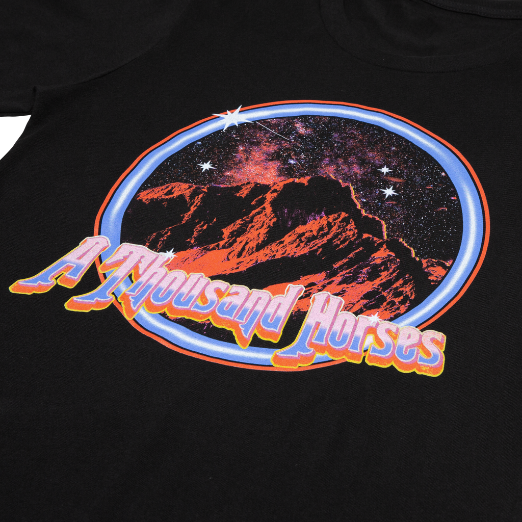 A Thousand Horses - ATH Circle Tee Hoodie, Sweatshirt | PureTeeCo.com (Image 2)