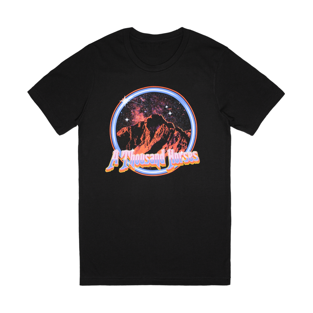 A Thousand Horses - ATH Circle Tee Hoodie, Sweatshirt | PureTeeCo.com (Image 1)