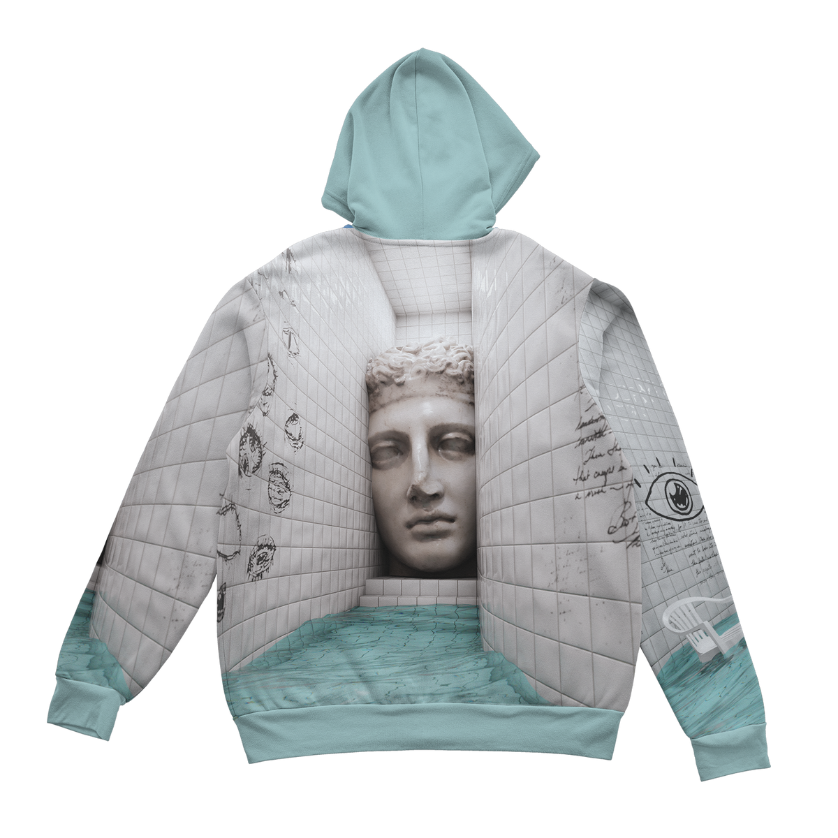 Athlete's Hall Zip Up Hoodie