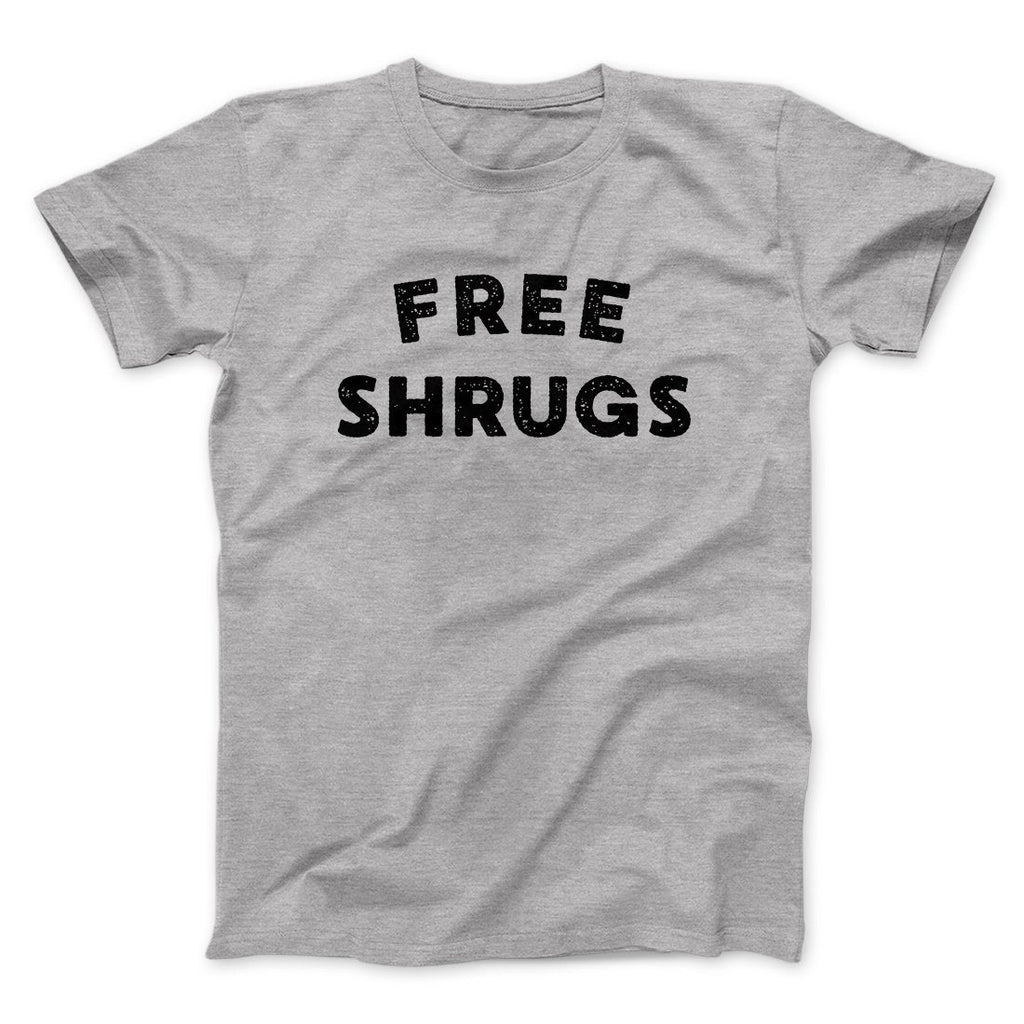 Free Shrugs Funny Men/Unisex T-Shirt Hoodie, Sweatshirt | PureTeeCo.com (Image 2)