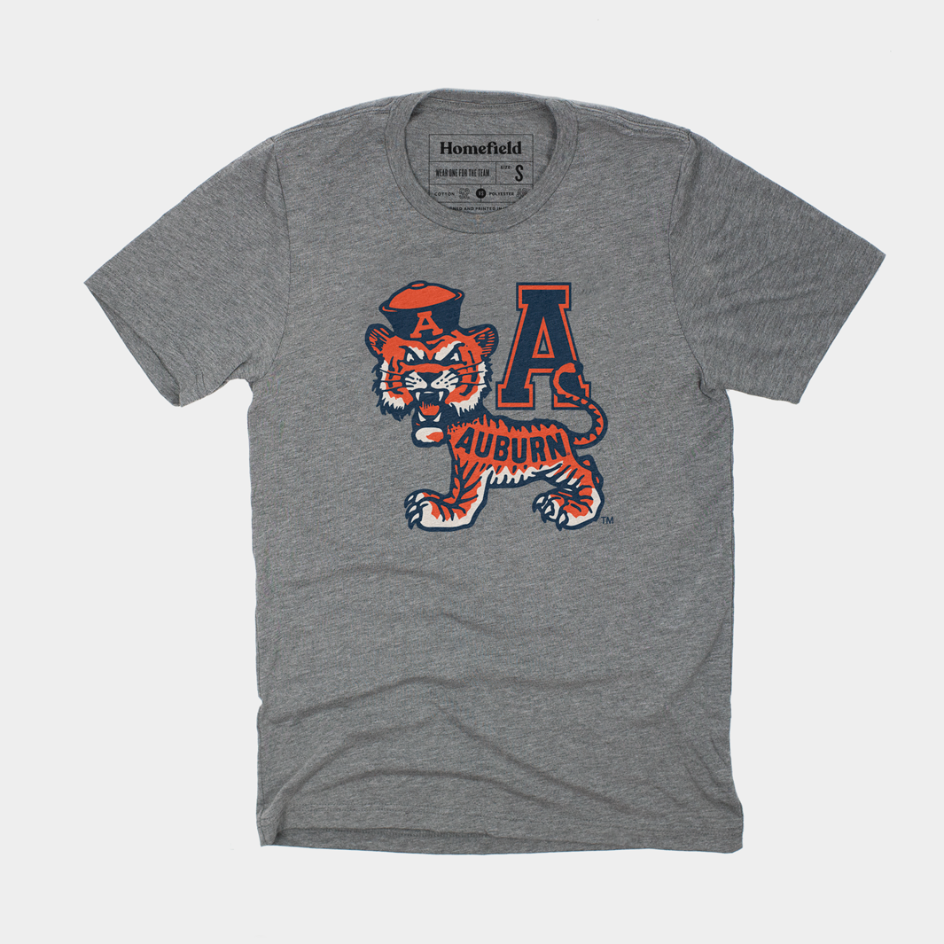 Vintage Auburn Tigers Classic Logo Tee Style001 Hoodie, Sweatshirt | PureTeeCo.com