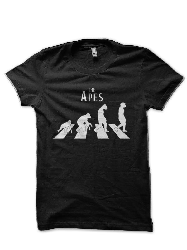 The Apes w Black T-Shirt Hoodie, Sweatshirt | PureTeeCo.com