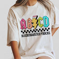 Abcd Teacher Shirt, Kindergarten Rocks Shirt, Teacher Appreciation Gifts, Teacher Shirts, Back To School Shirt,...