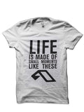 Above And Beyond Small Moments White T-Shirt Hoodie, Sweatshirt | PureTeeCo.com