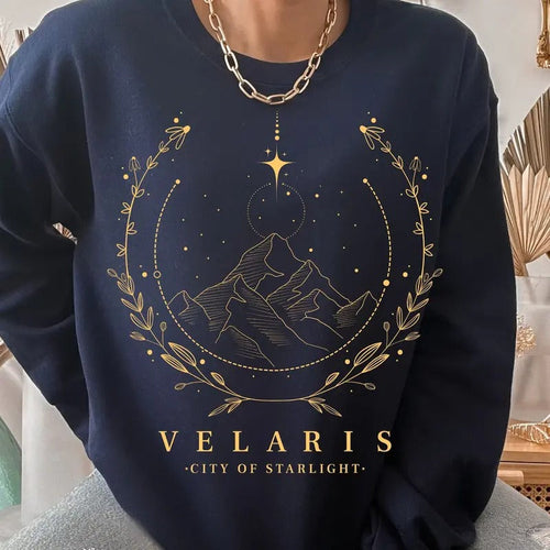 Acotar SJM Sweatshirt, Velaris Hoodie, The Night Court Shirt, ACOTAR Sweater, A court of Thorns and Roses Shirt, City of...