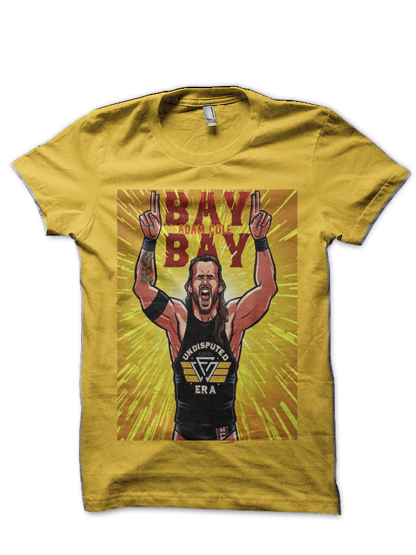 Adam Cole Yellow T-Shirt Hoodie, Sweatshirt | PureTeeCo.com