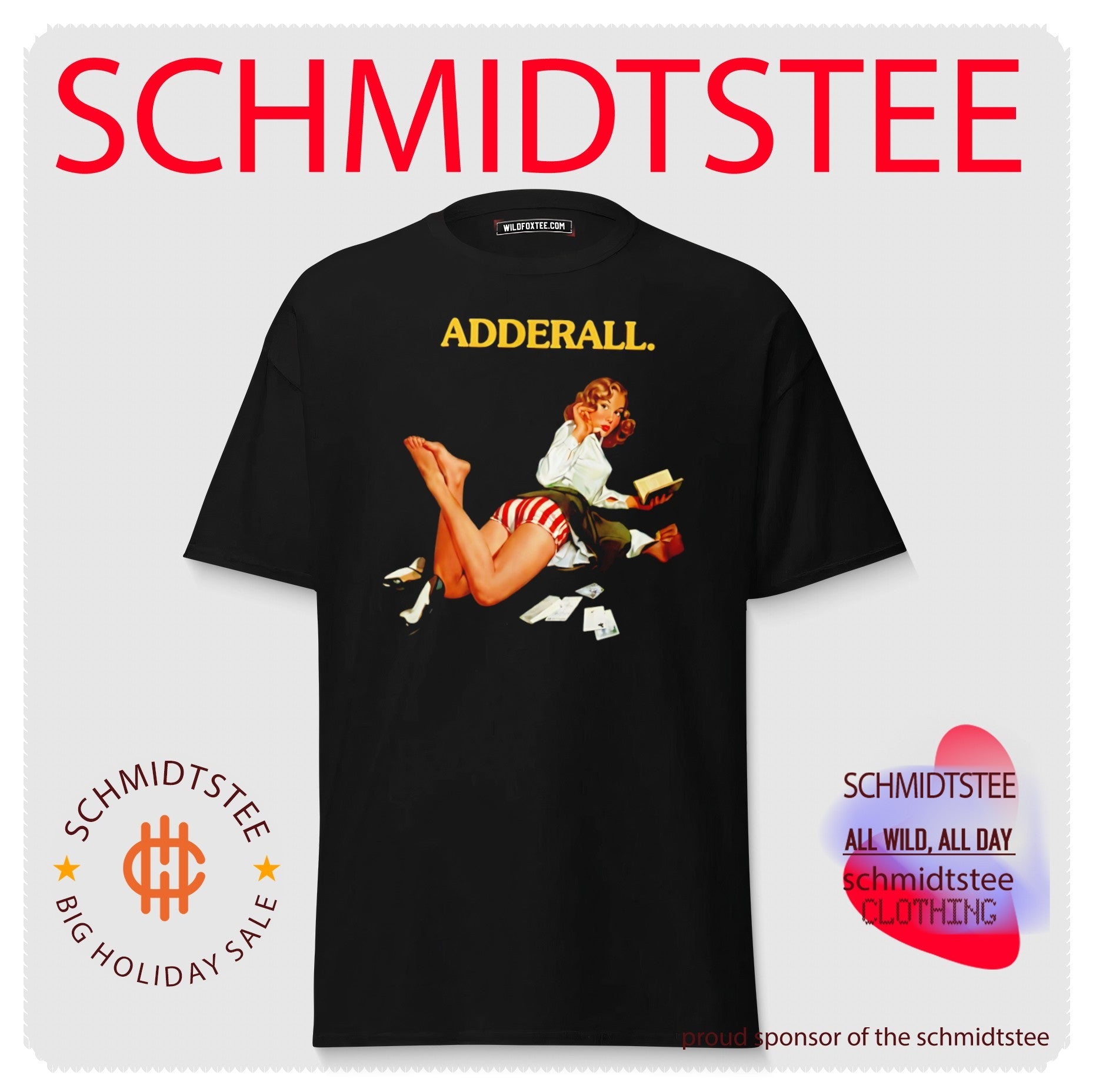 Adderall sexy girl vintage 90s shirt