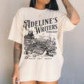 Adeline's Writers Workshop T-Shirt, HD Carlton Haunting Adeline Merch, Zade Meadows Sweatshirt, Dark Romance Hoodie,...