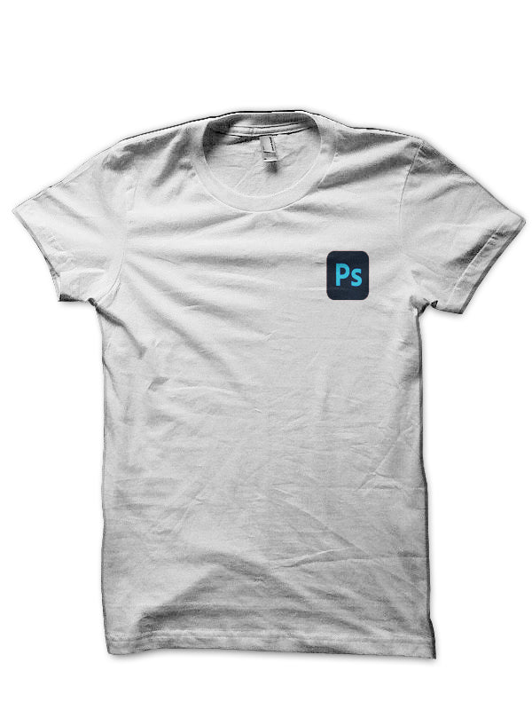 Adobe Photoshop White T-Shirt Hoodie, Sweatshirt | PureTeeCo.com