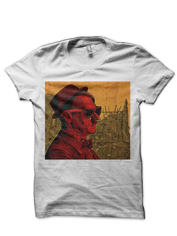Hipster Hitler White T-Shirt Hoodie, Sweatshirt | PureTeeCo.com