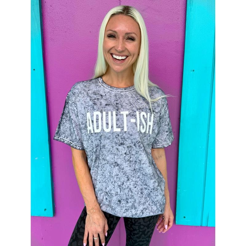 Adult-ish Arctic Splash Tee Hoodie, Sweatshirt | PureTeeCo.com
