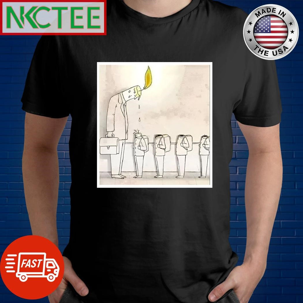 Adults are like candles that melt wax to feed children shirt