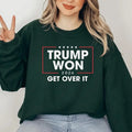 After Election Sweatshirt, Trummpp 2024 Hoodie, Trummpp Won 2024 T-Shirt, Trummpp Get Over It T-Shirt | PureTeeCo.com
