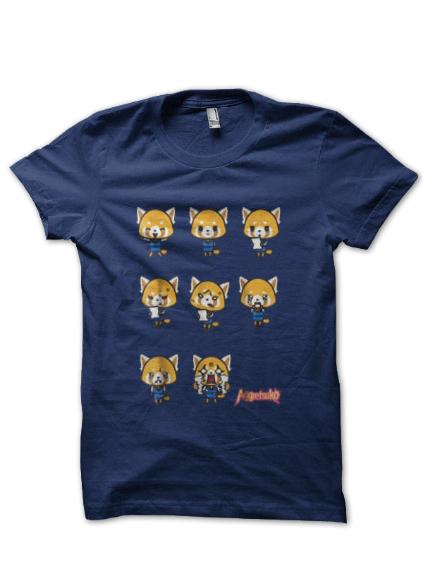 Aggretsuko T-Shirt Style011 Hoodie, Sweatshirt | PureTeeCo.com