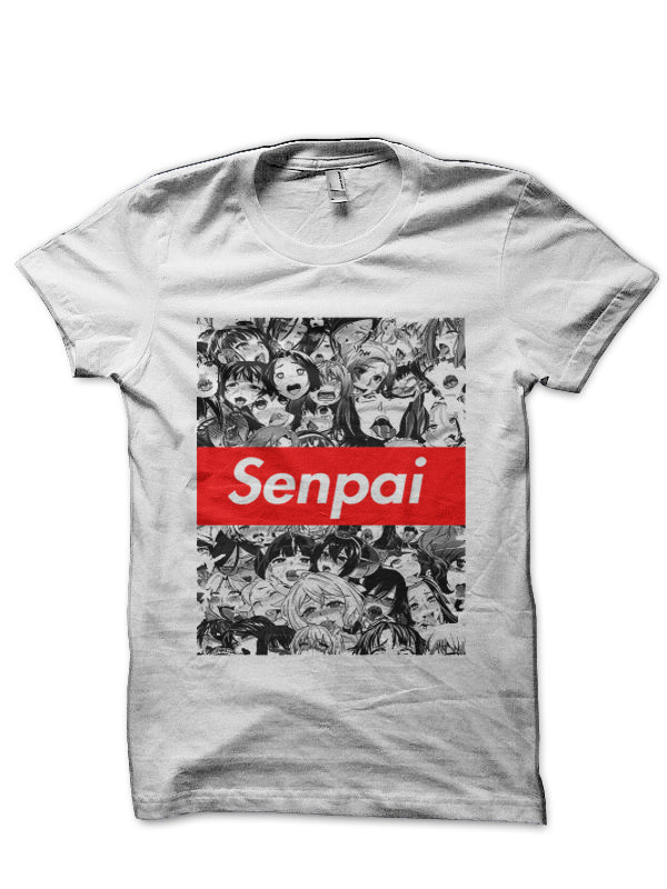 Senpai / ahegao T-Shirt Hoodie, Sweatshirt | PureTeeCo.com