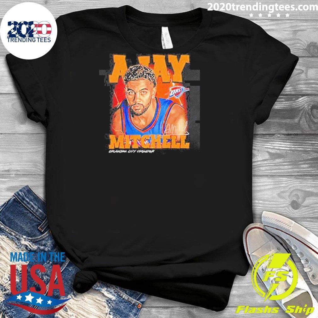 Ajay Mitchell Oklahoma City Thunder Player Name Shirt
