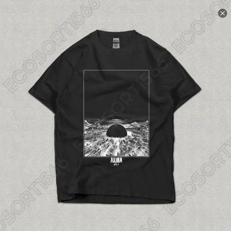Akira - Tokyo Explosion Unisex Heavy Cotton T-shirt, Y2k anime manga tshirt , Vintage unisex tshirt Hoodie, Sweatshirt