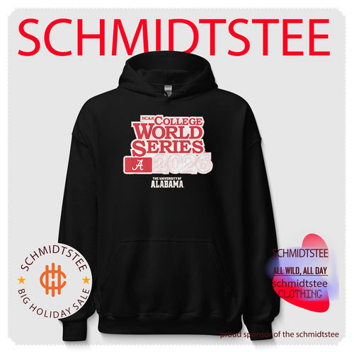 Alabama Baseball 2026 College World Series logo shirt