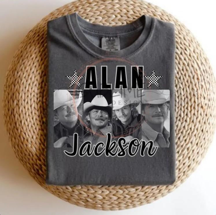 Alan Jackson vintage graphic tshirt Hoodie, Sweatshirt | PureTeeCo.com