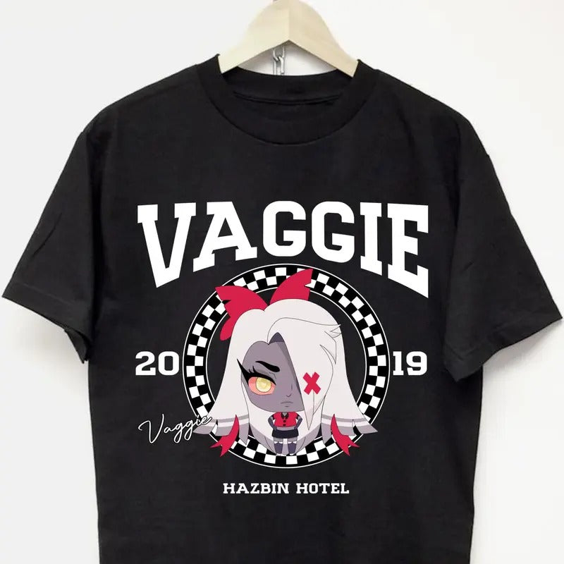 Alastor Hazbin Hotel T-Shirt,  ANGEL DUST Husk Vaggie Niffty Sir Pentious Shirt Hoodie, Sweatshirt | PureTeeCo.com