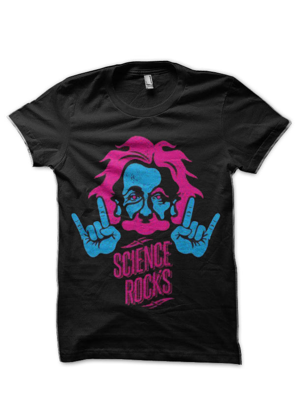 Albert Einstein Black T-Shirt Style003 Hoodie, Sweatshirt | PureTeeCo.com