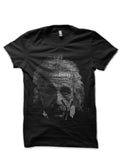 Albert Einstein Black T-Shirt Style001 Hoodie, Sweatshirt | PureTeeCo.com