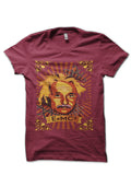 Albert Einstein Maroon T-Shirt Hoodie, Sweatshirt | PureTeeCo.com