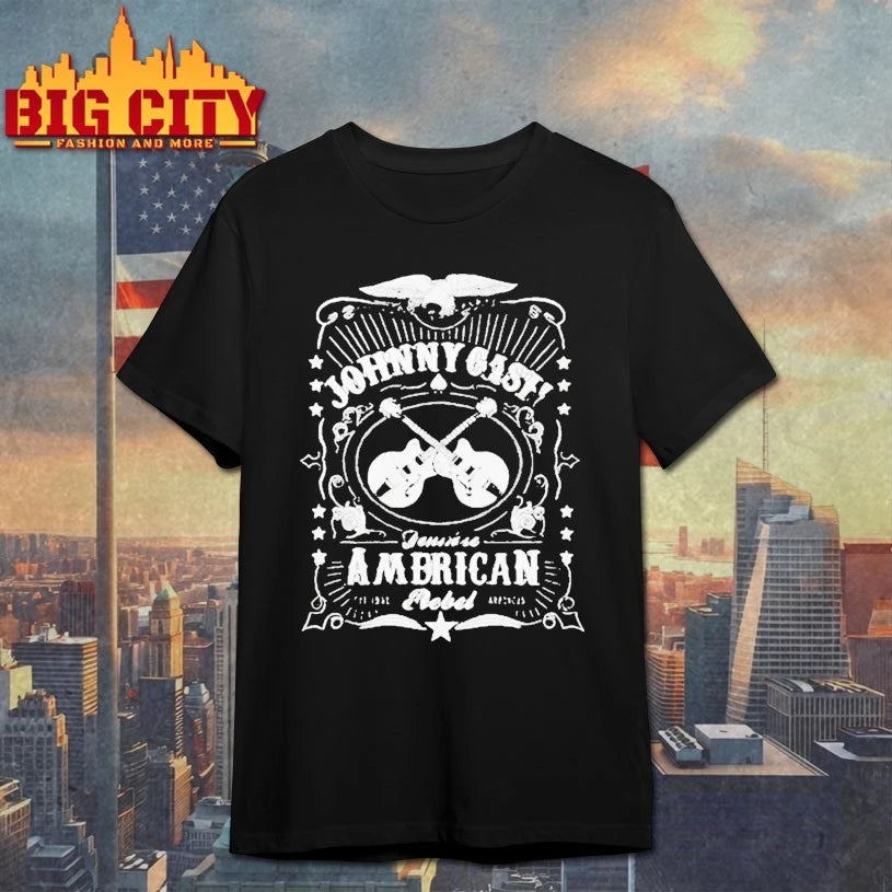 Alex Jones Johnny Cash American Rebel shirt