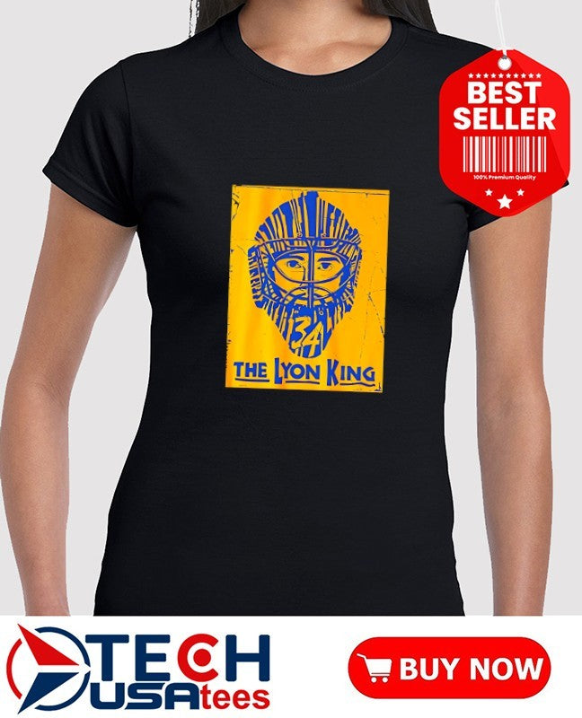 Alex Lyon #34 Buffalo Sabres Hockey The Lyon King shirt