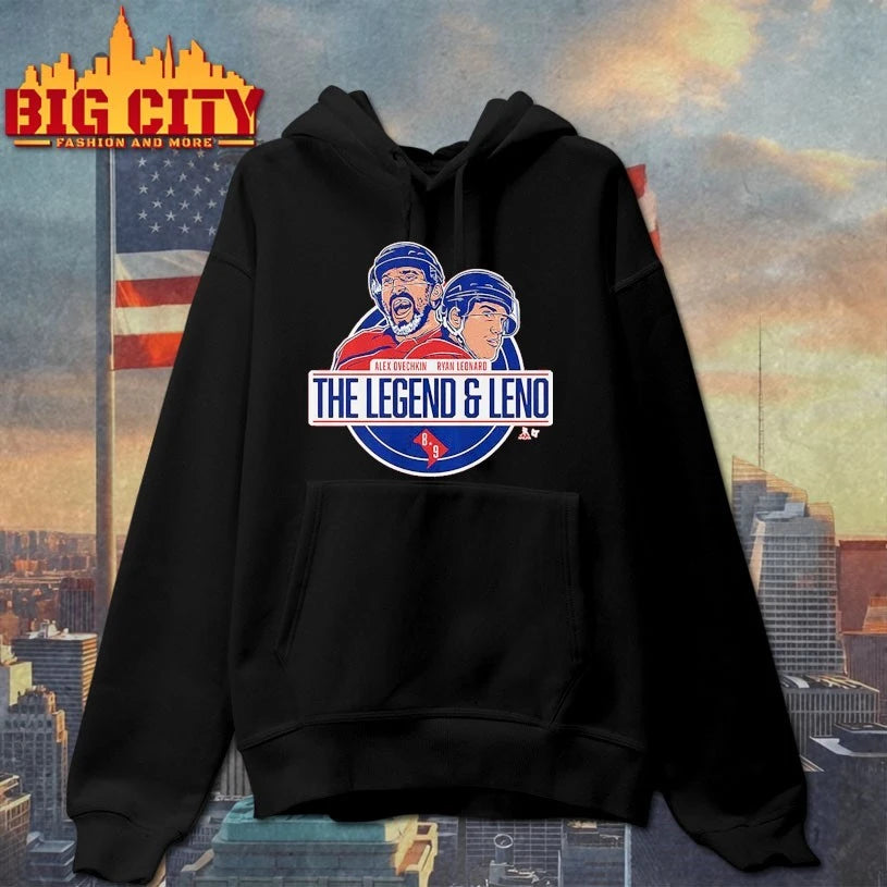 Alex Ovechkin &amp; Ryan Leonard The Legend &amp; Leno shirt