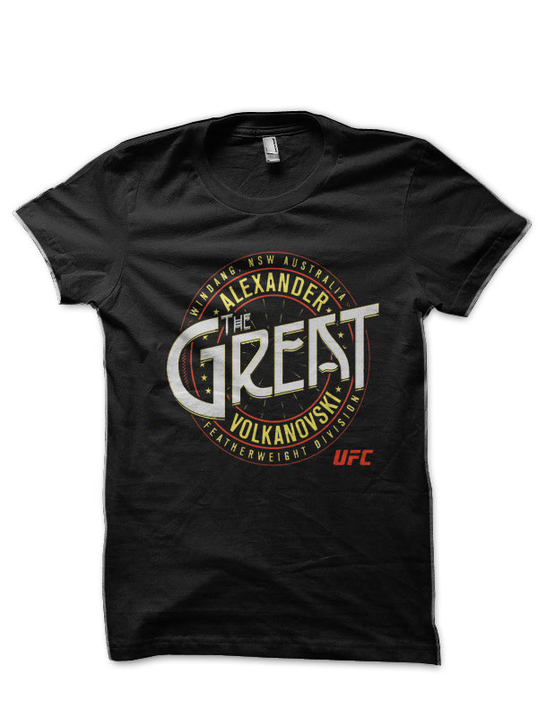 Alexander Volkanovski Black T-Shirt Hoodie, Sweatshirt | PureTeeCo.com