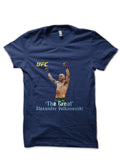 Alexander Volkanovski Navy Blue T-Shirt Style001 Hoodie, Sweatshirt | PureTeeCo.com
