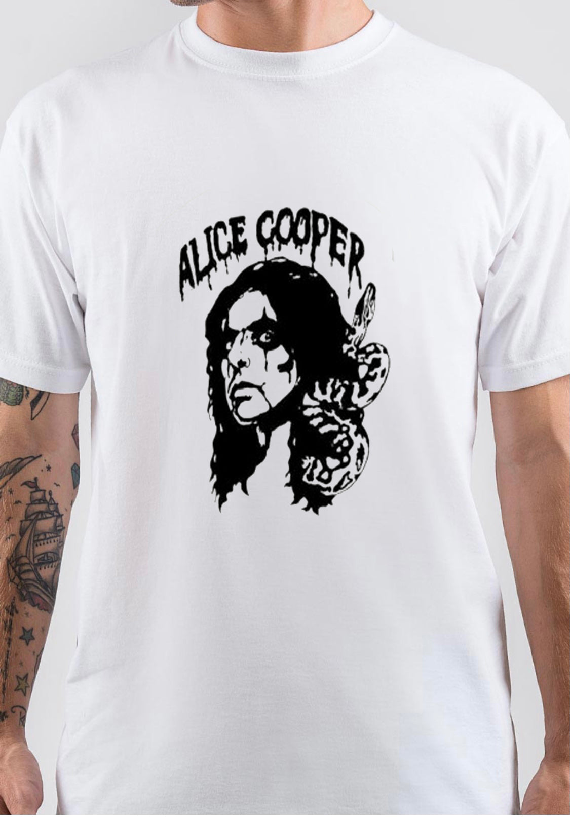 Alice Cooper Art T-Shirt Style002 Hoodie, Sweatshirt | PureTeeCo.com