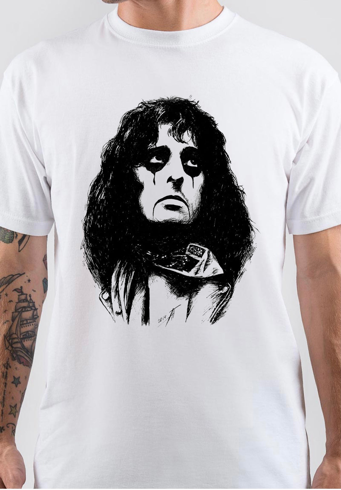 Alice Cooper Art T-Shirt Hoodie, Sweatshirt | PureTeeCo.com