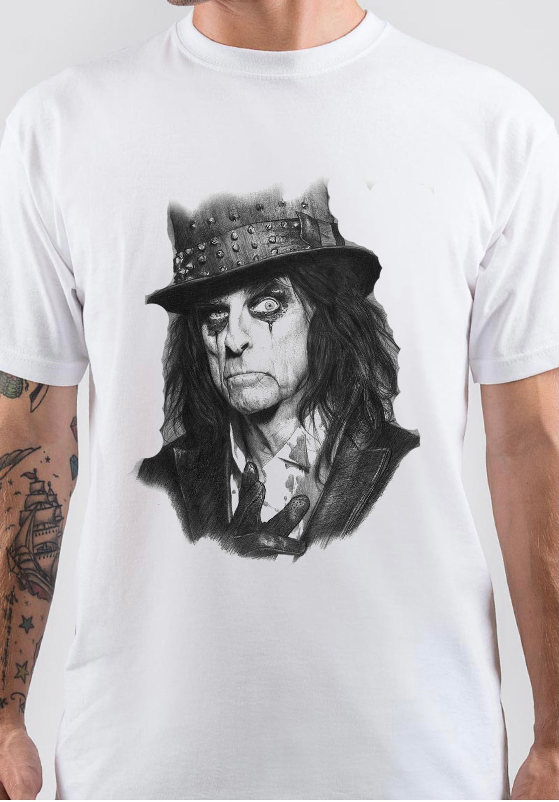 Alice Cooper Art T-Shirt Style001 Hoodie, Sweatshirt | PureTeeCo.com
