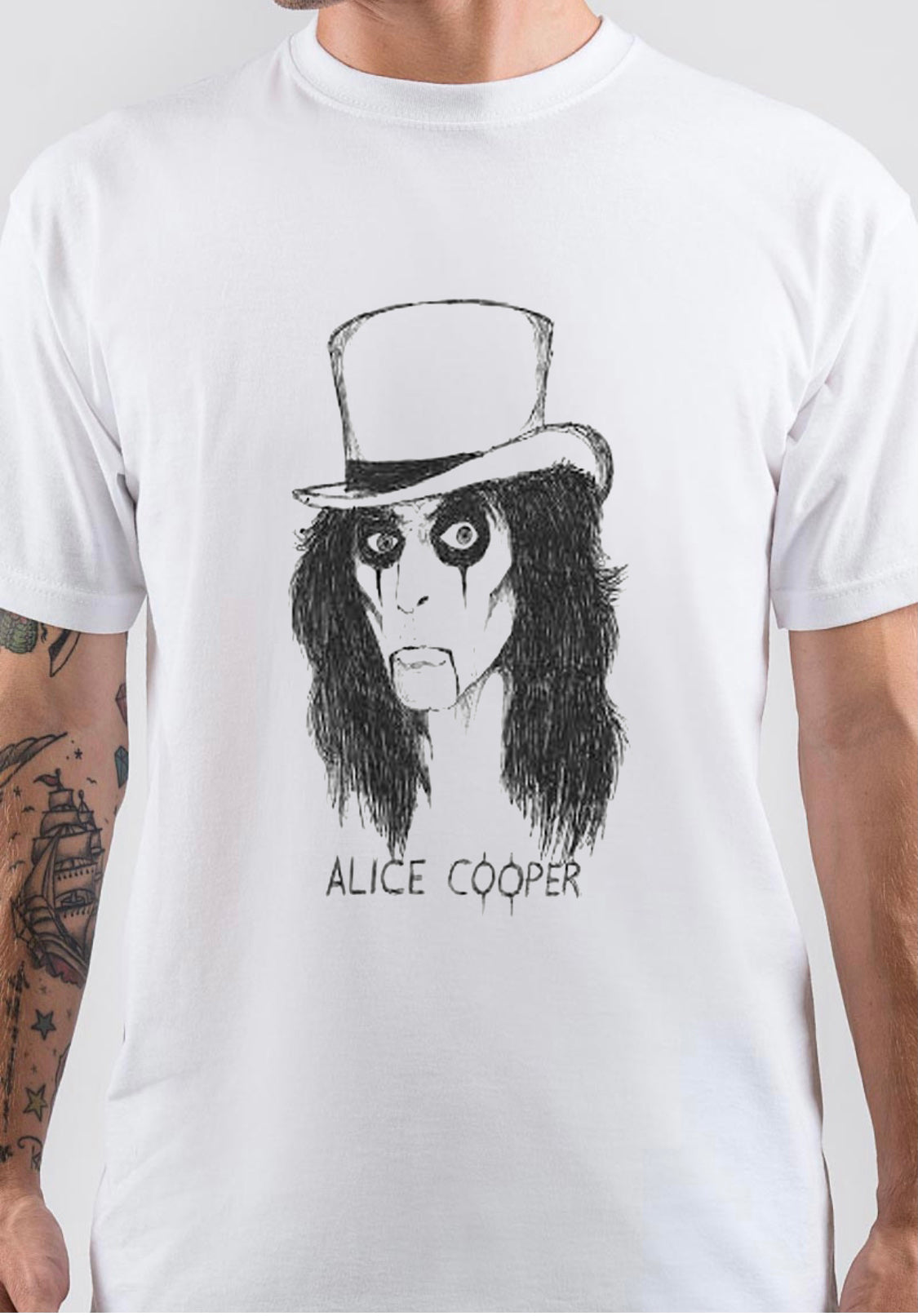 Alice Cooper Art T-Shirt Style003 Hoodie, Sweatshirt | PureTeeCo.com
