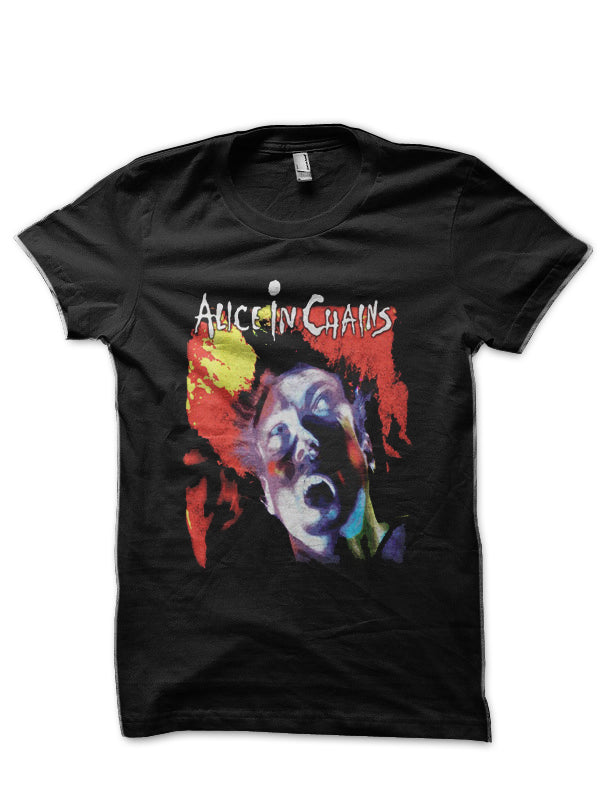 Alice In Chains Black T-Shirt Style004 Hoodie, Sweatshirt | PureTeeCo.com