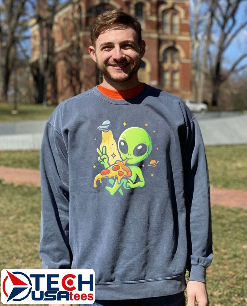Alien Pizza shirt