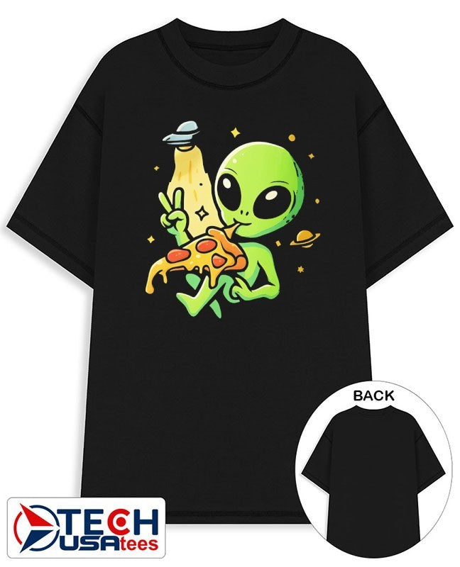 Alien Pizza shirt