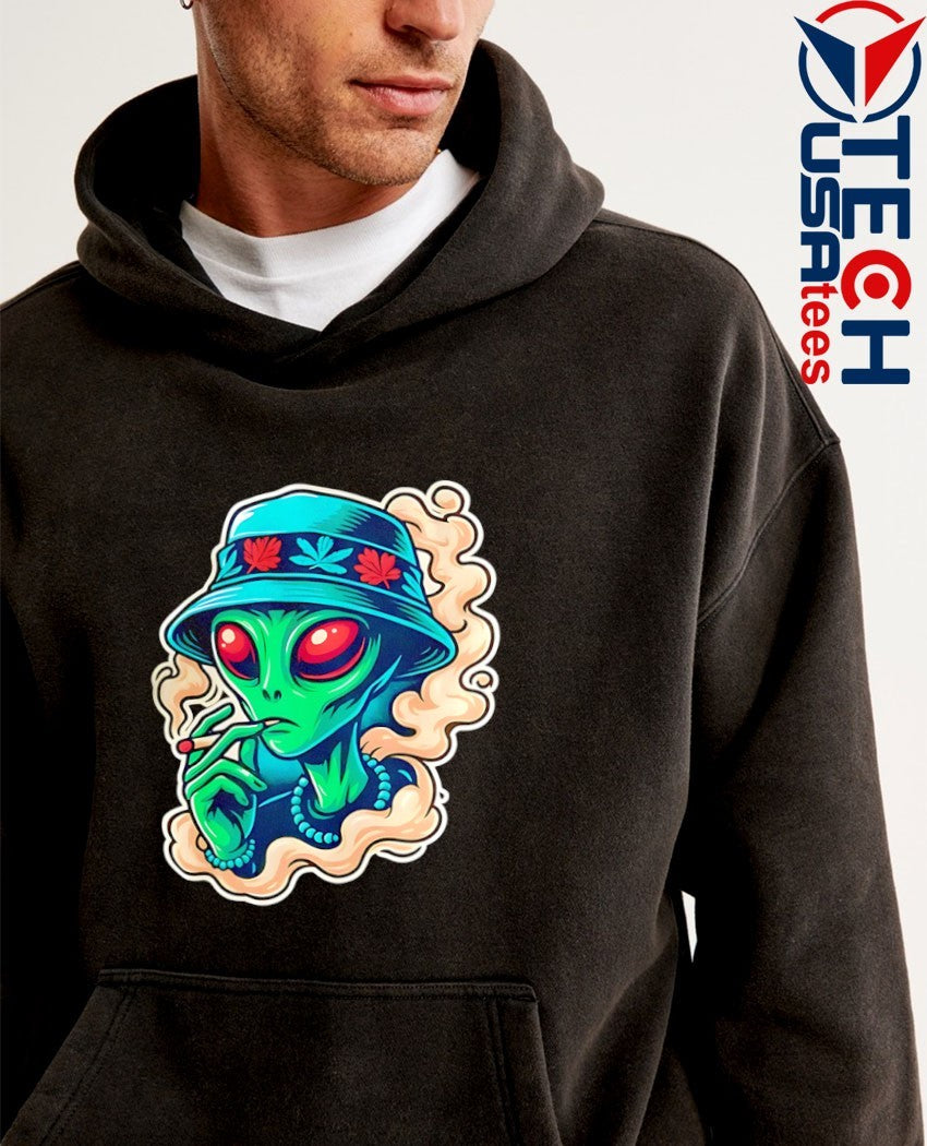 Alien smoking shirt