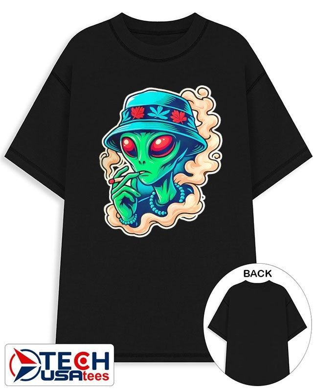 Alien smoking shirt
