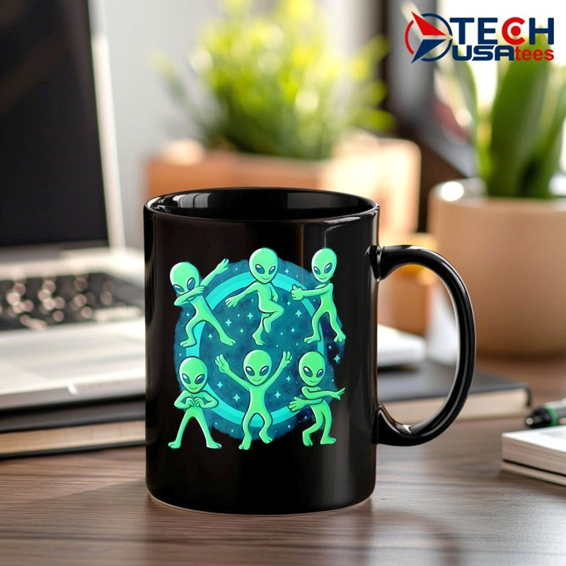 Aliens dancing shirt