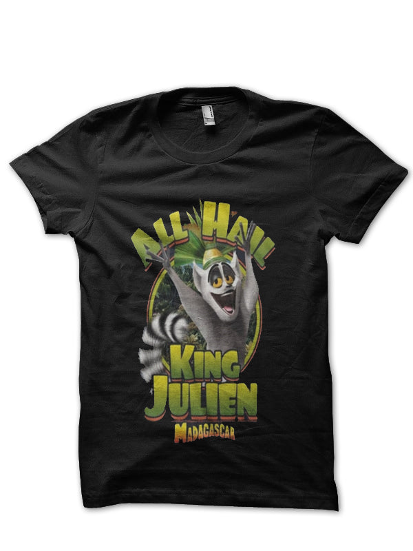 All Hail King Julien T-Shirt Style006 Hoodie, Sweatshirt | PureTeeCo.com