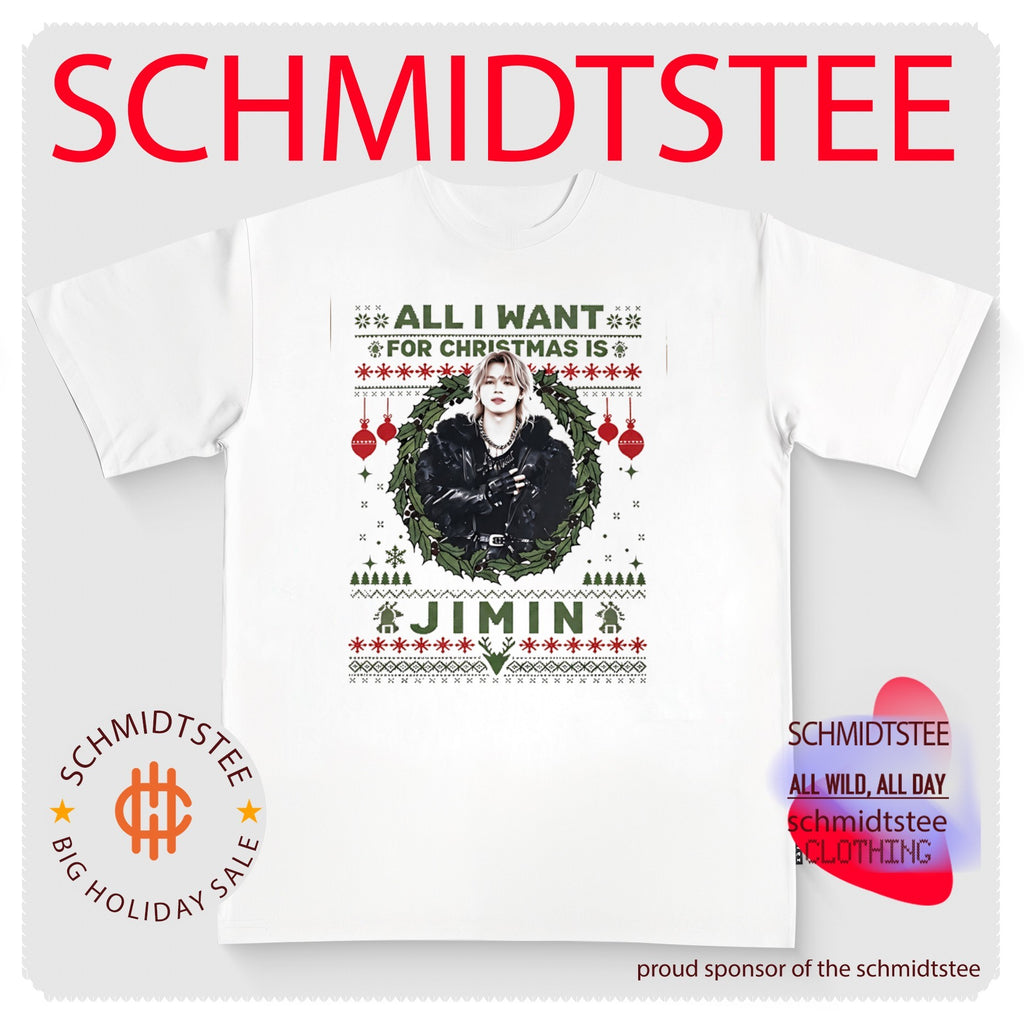 All I Want For Christmas Is Jimin BTS 2026 ugly shirt