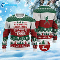 All I Want For Christmas Is More Time For Tennis Ugly Sweater