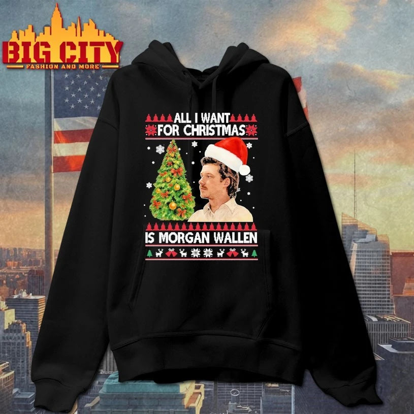 All I Want for Christmas Is Morgan Wallen Wallen Still The Problem Tour 2026 Ugly christmas shirt